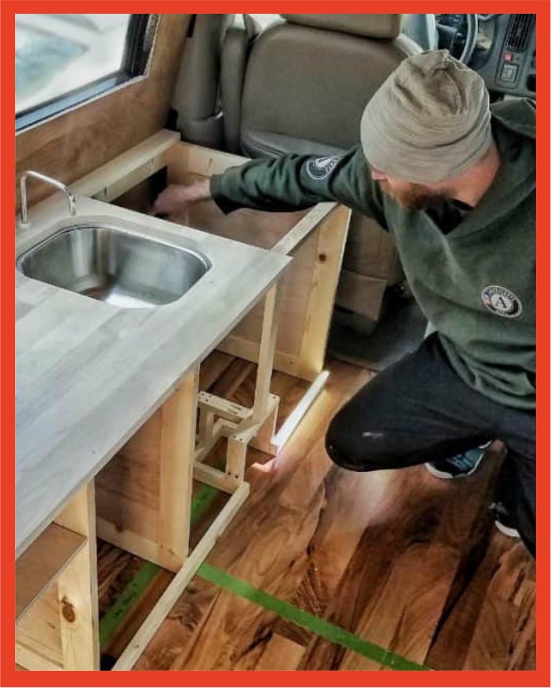 How to build RV cabinets