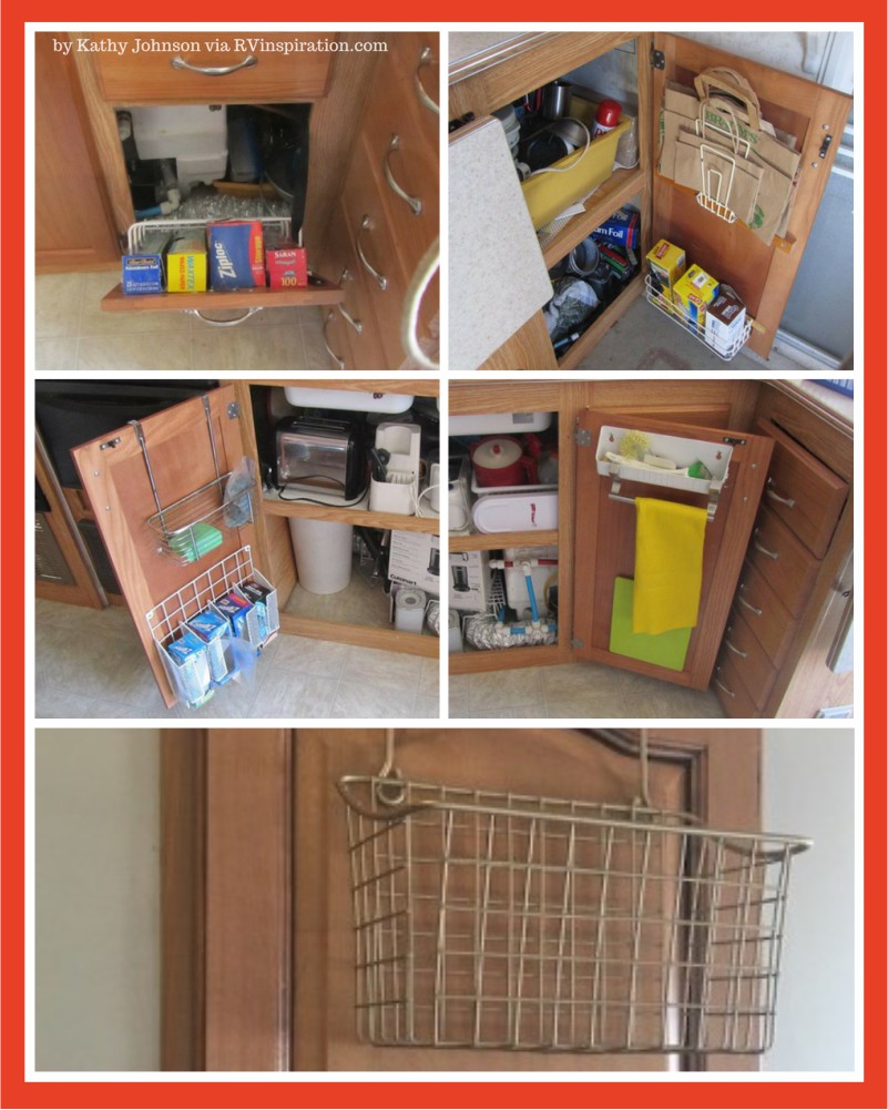 How to organize your rv cabinets