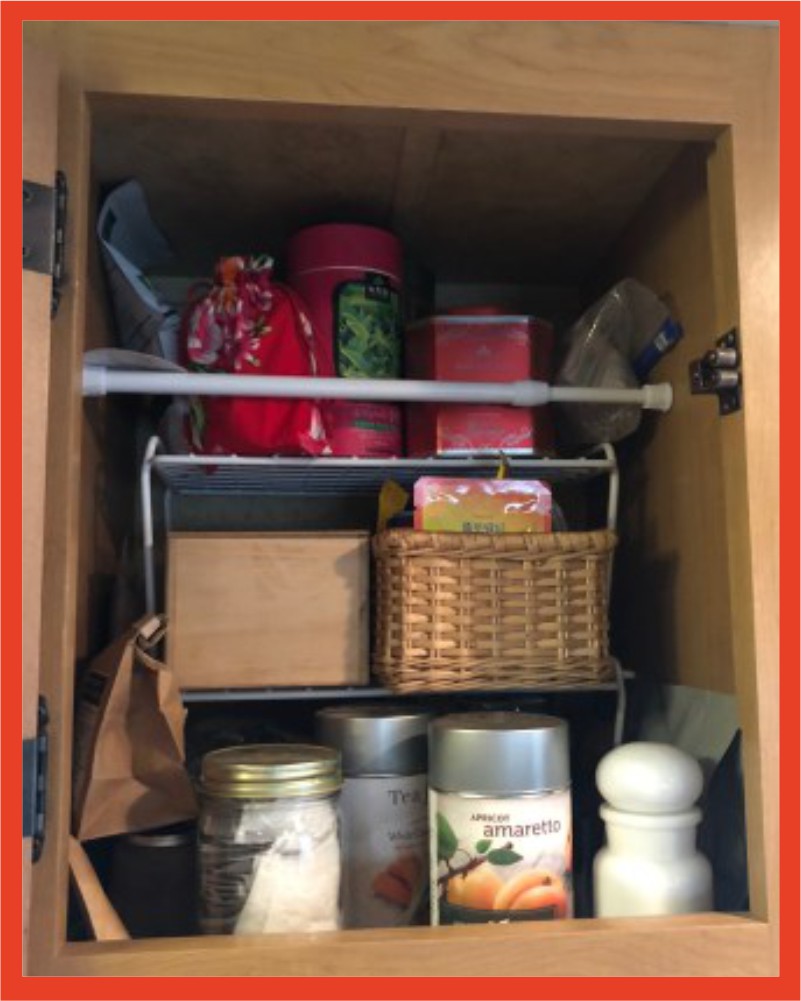 How to organize your RV cabinets