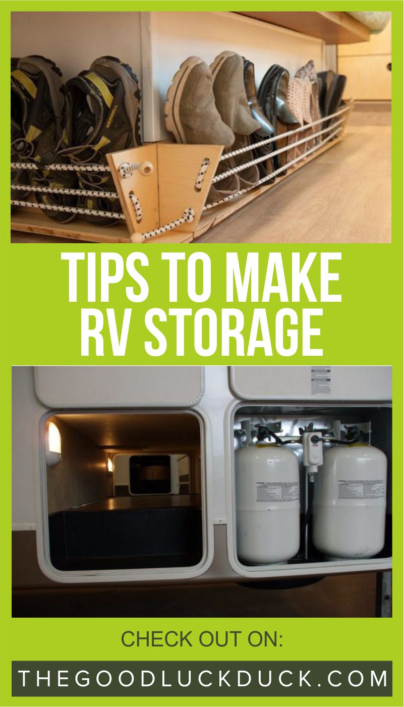 30+ Best RV Storage Ideas (Tips & Design Ideas) The Good Luck Duck