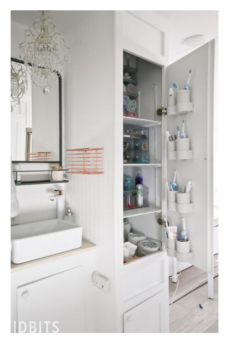 rv bathroom storage ideas