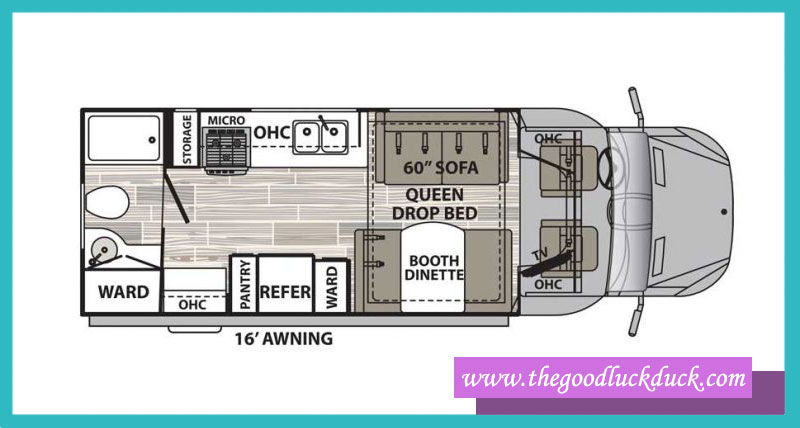 rv layouts with bunks