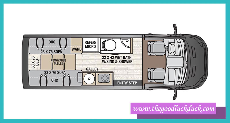 Small camper layouts