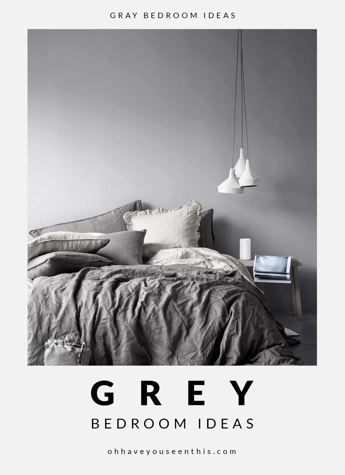  GREY BEDROOM IDEAS