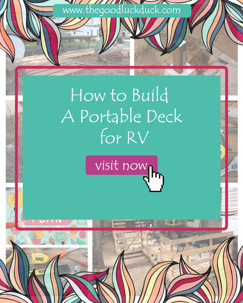 portable rv deck plans