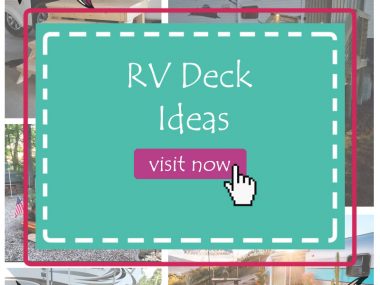 How To Build A Portable Deck For RV