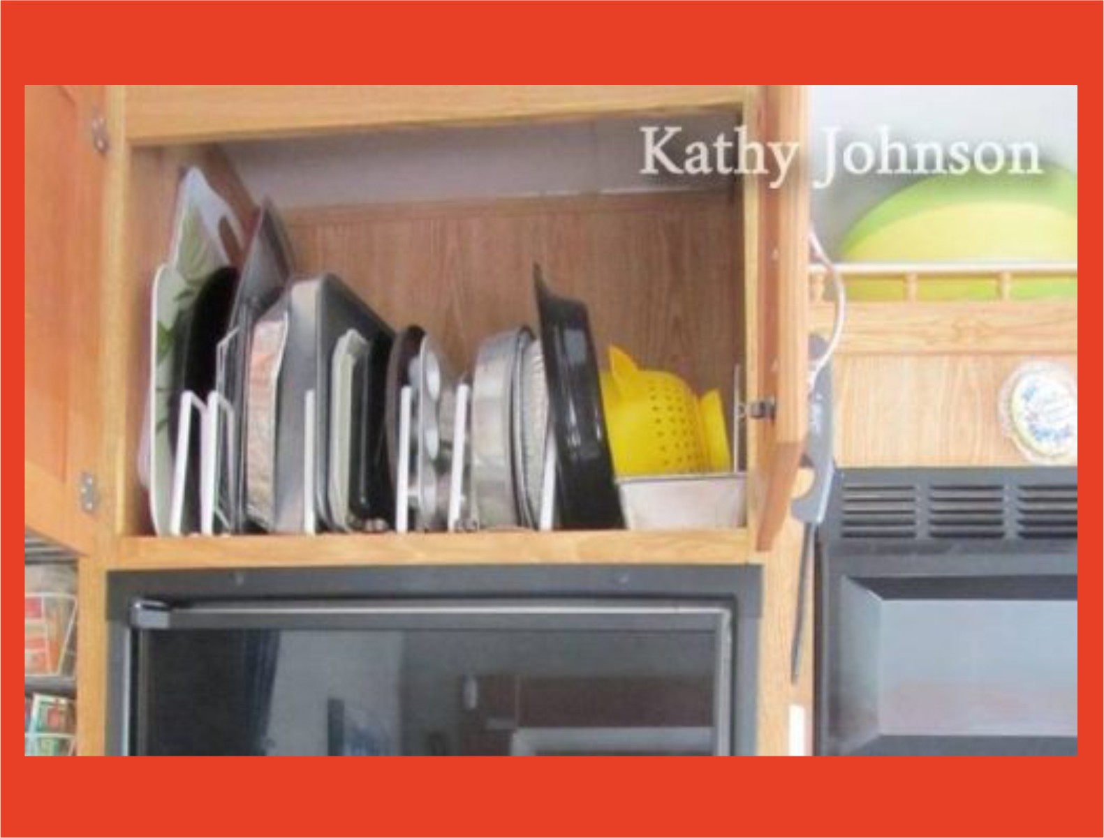 How to organize your RV cabinets