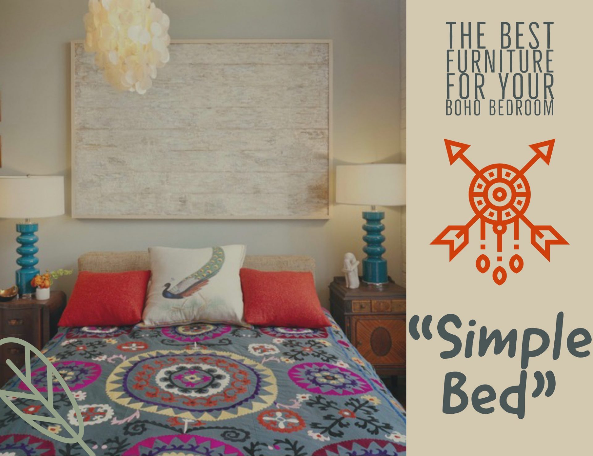 The best furniture for your boho bedroom