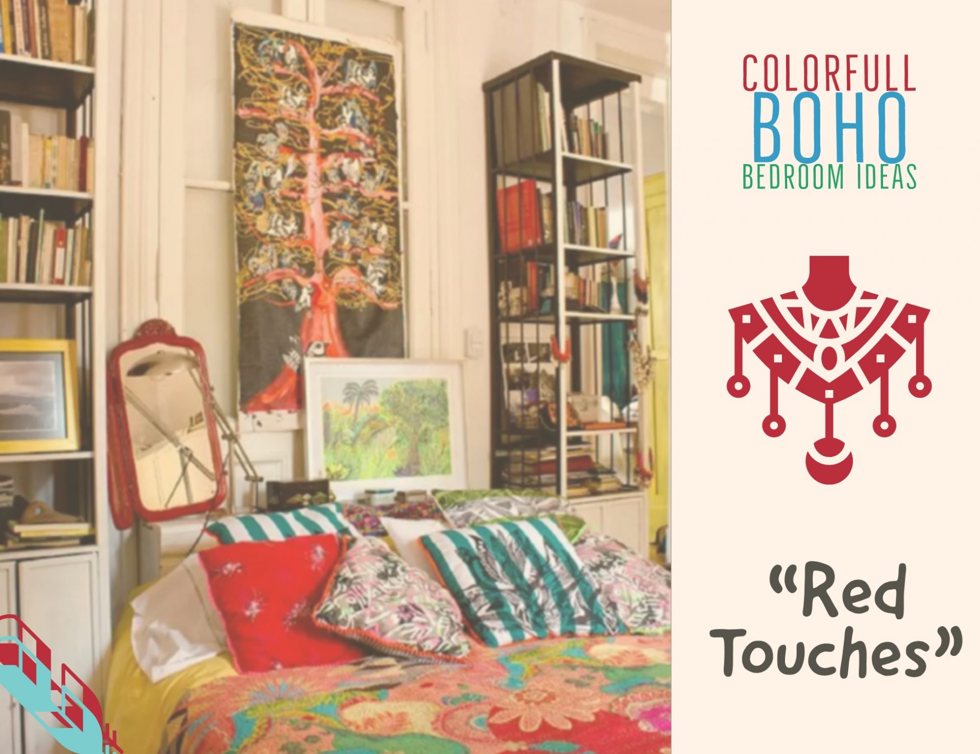 Colorful Boho Bedroom Ideas