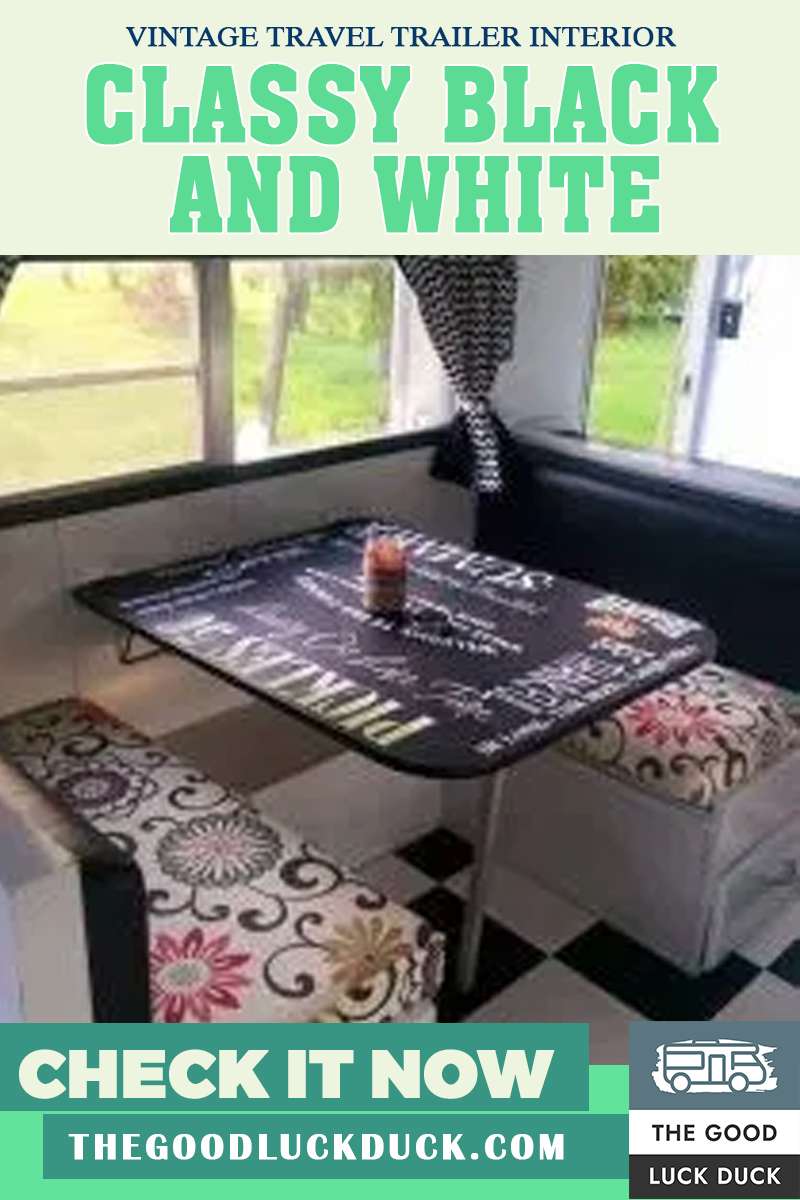 vintage trailer table