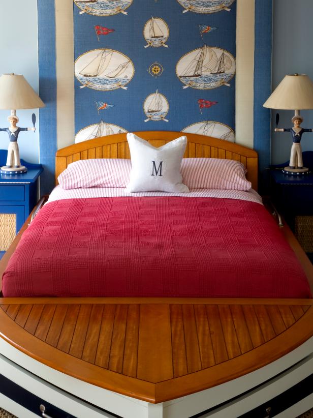 Sailboat-Inspired Boy's Room