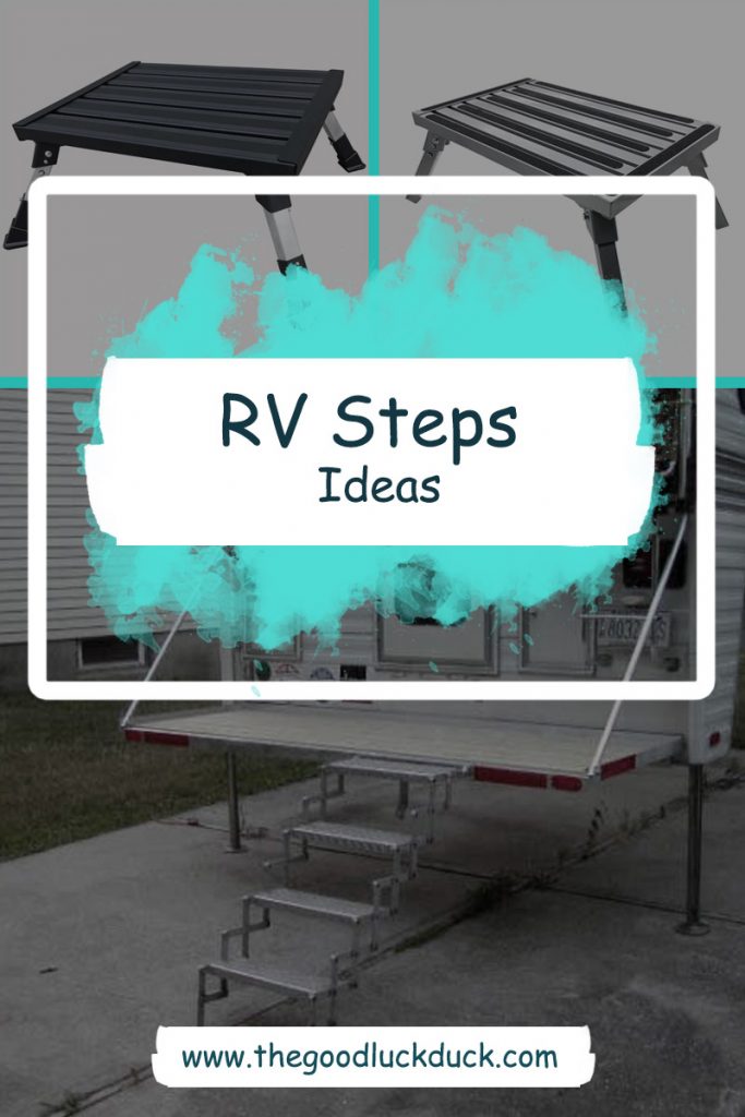 [UPDATED] 20+ Brilliant RV Steps Ideas | Best Option For Your RV