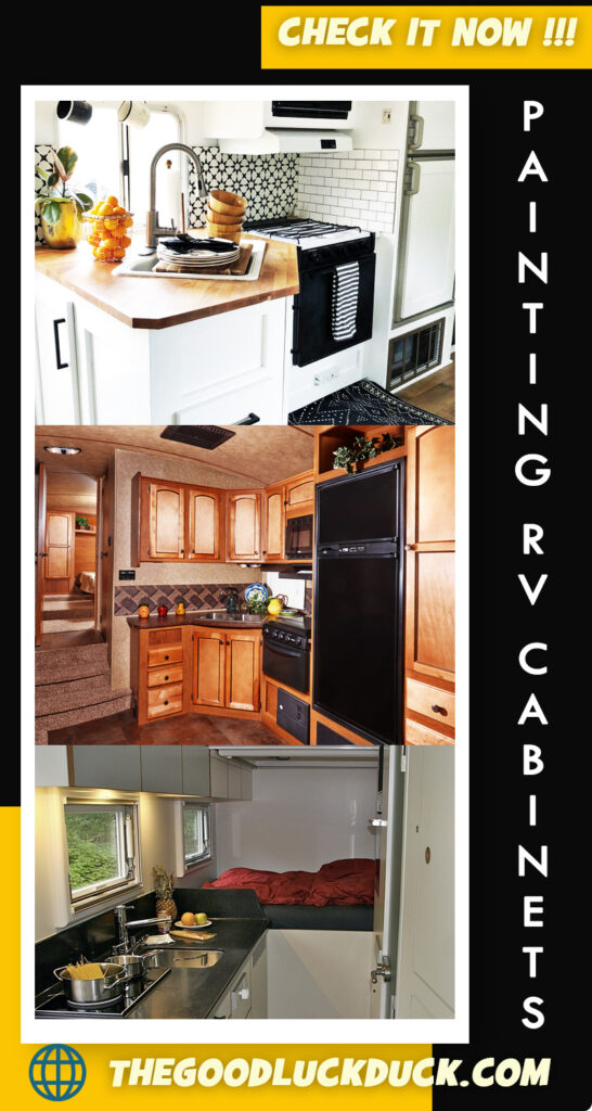 Painting RV Cabinets (10+Best Ideas and Tips) - The Good Luck Duck