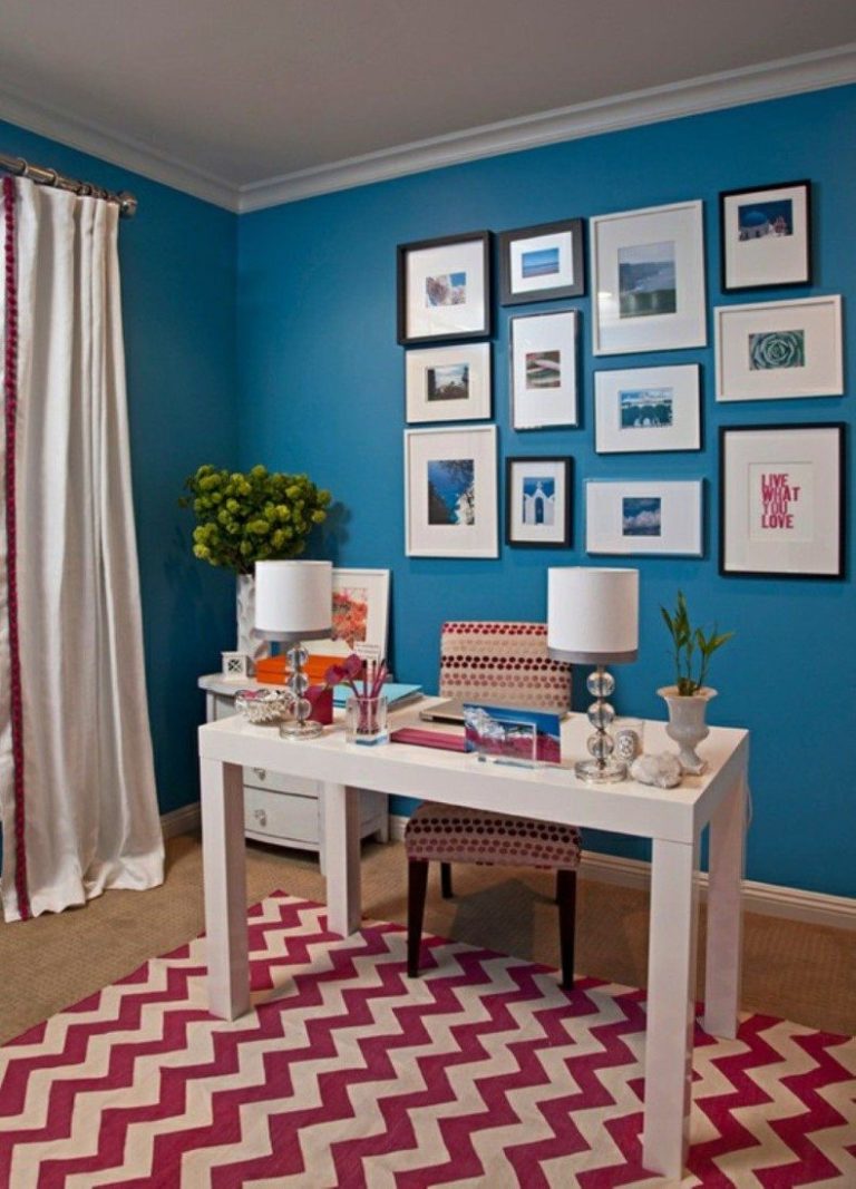 home office guest room layout