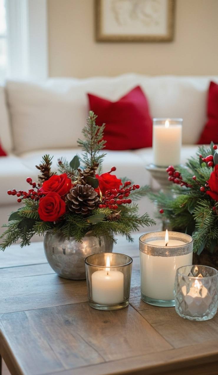 31 Easy DIY Christmas Centerpieces for a Stunning Holiday Table
