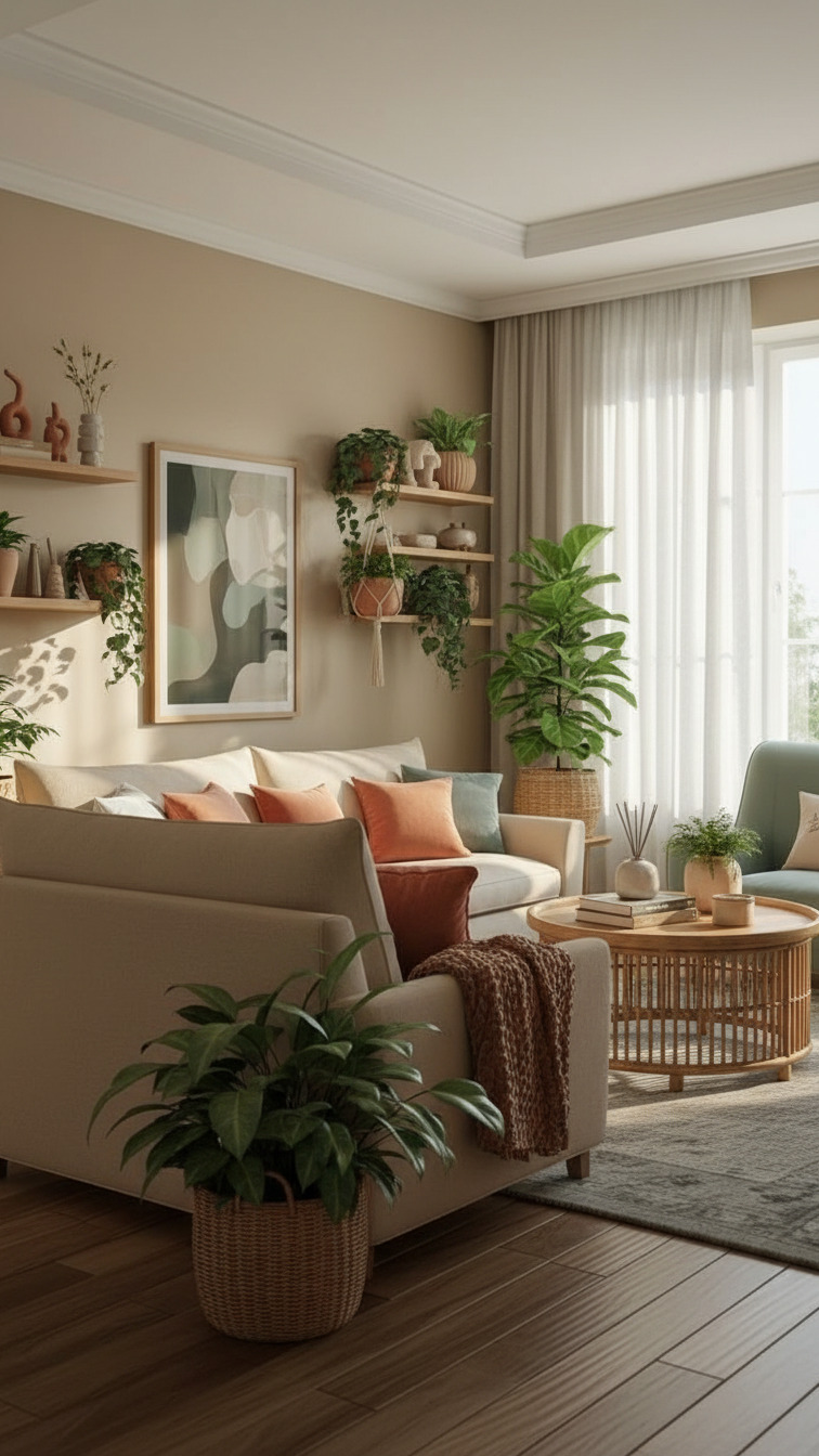 31 Decorative Biophilic Living Room Designs for Modern Wellness - The ...