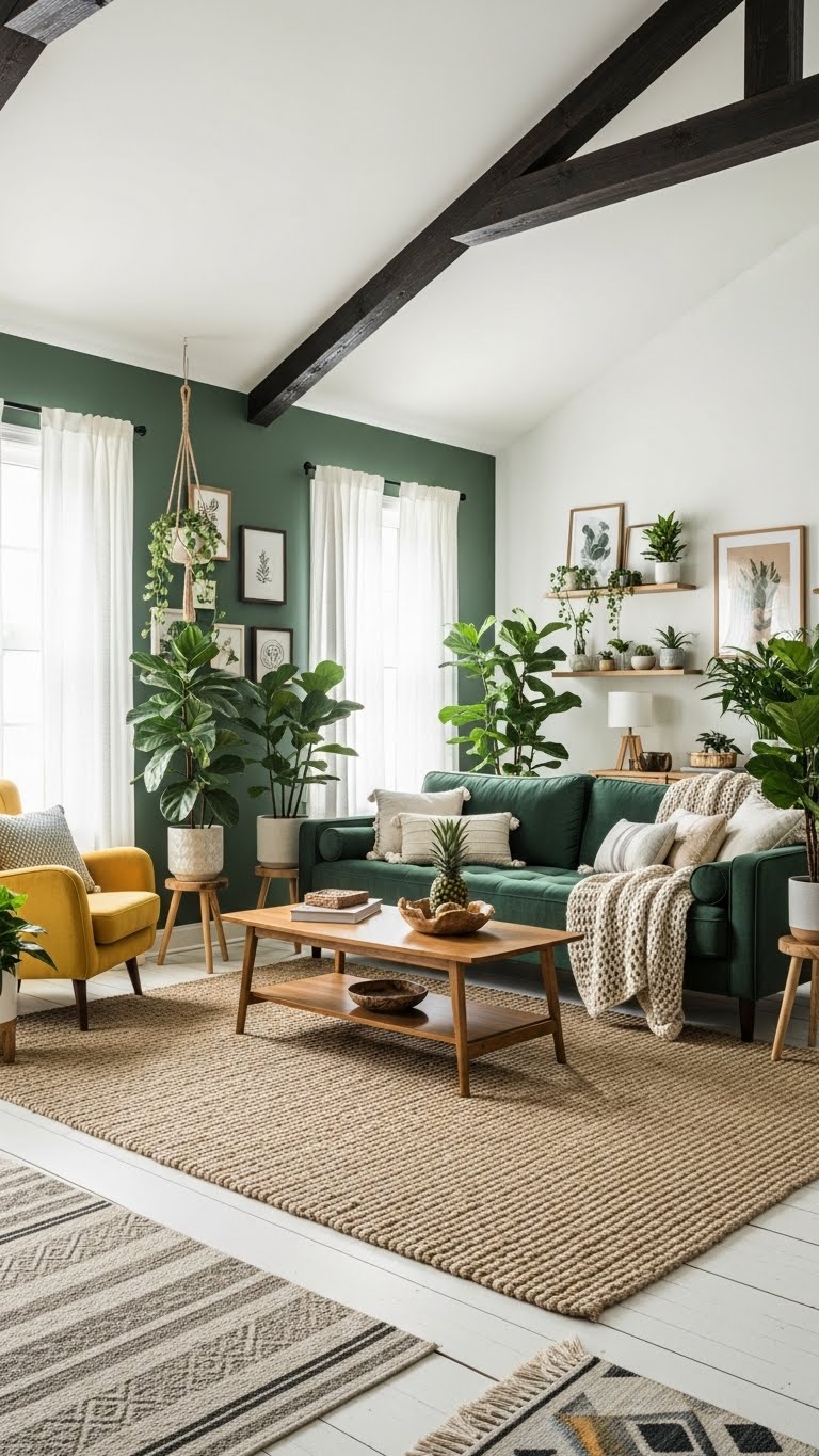 31 Decorative Biophilic Living Room Designs for Modern Wellness - The ...
