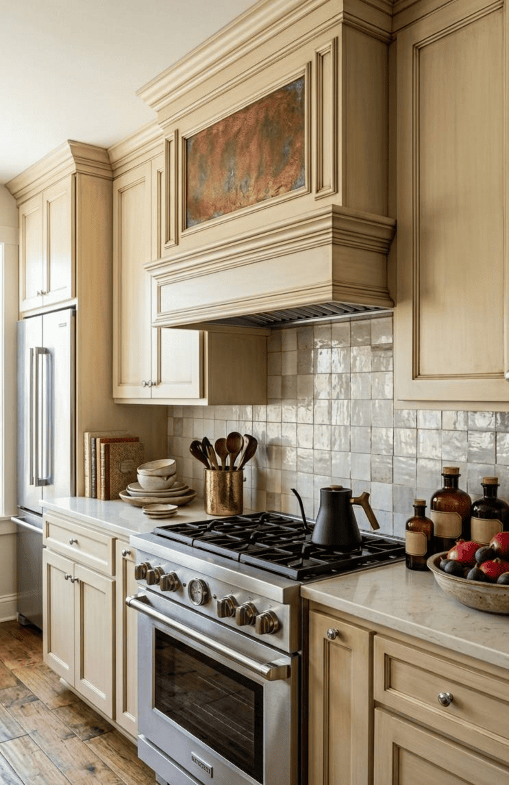23 Stunning Kitchen Range Hood Covers for a Designer Home