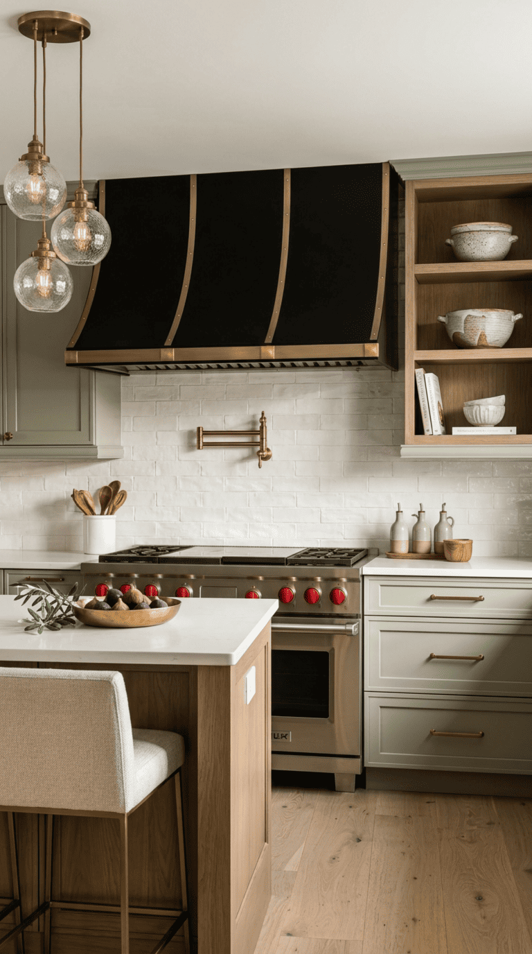 23 Stunning Kitchen Range Hood Covers for a Designer Home