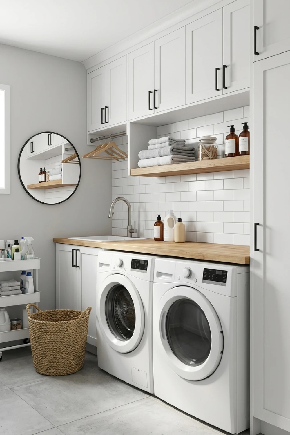 23-inspiring-laundry-room-designs-for-a-stress-free-home-warm-butcher-block-countertop-surfaces.webp