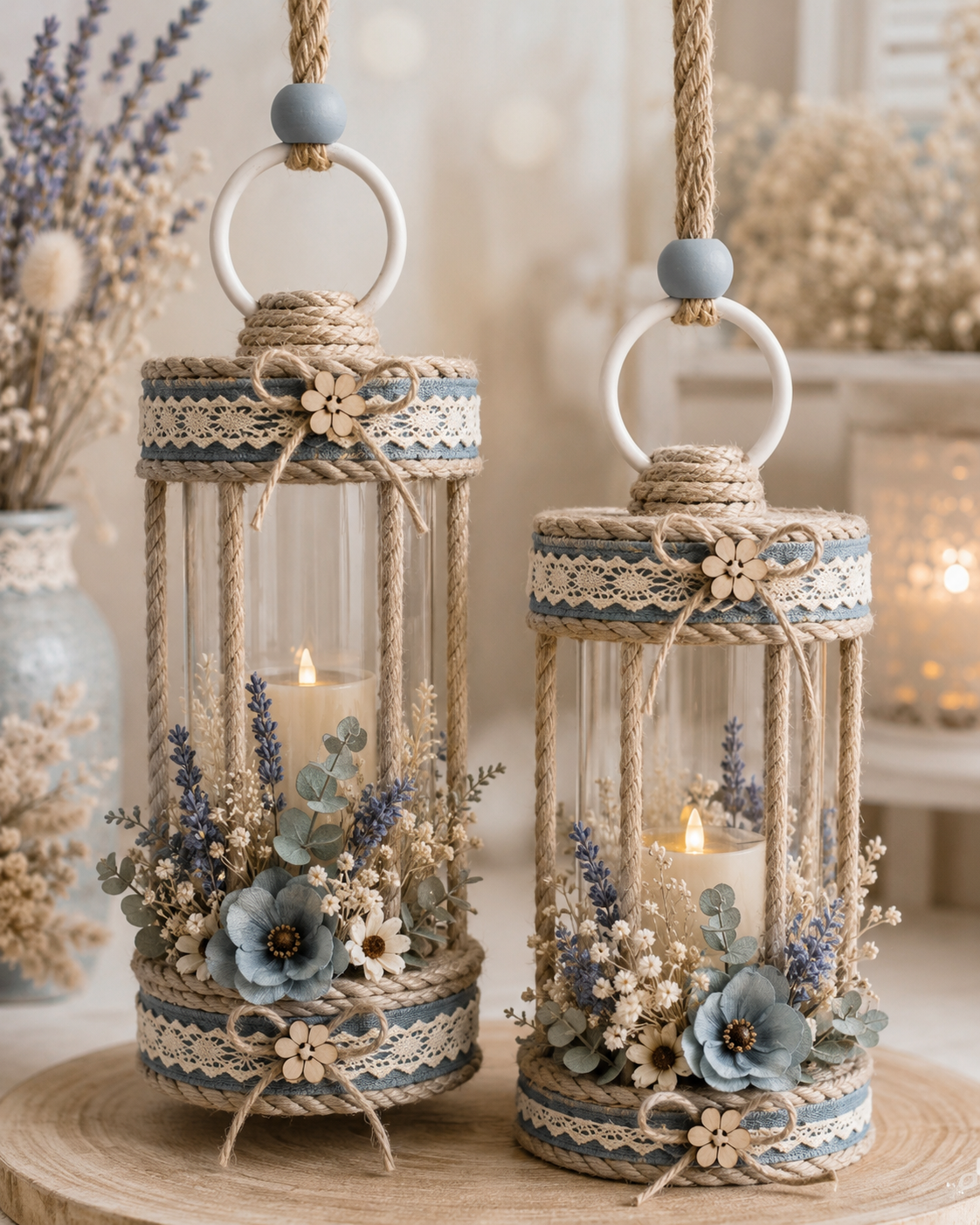 19 Unique Decorative Garden Lighting Ideas That Will Leave Everyone in Awe (#4 Will Blow Your Mind!) - 18. Decorative Candle Lanterns 1