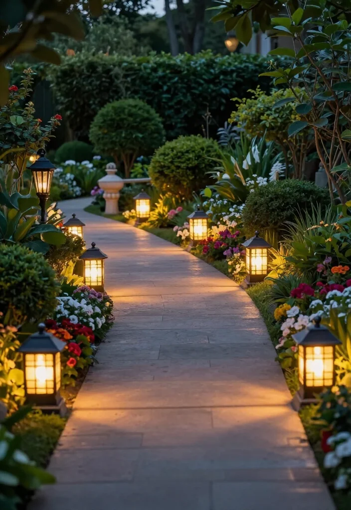 19 Unique Decorative Garden Lighting Ideas That Will Leave Everyone in Awe (#4 Will Blow Your Mind!) - 2. Solar-Powered Lanterns 1
