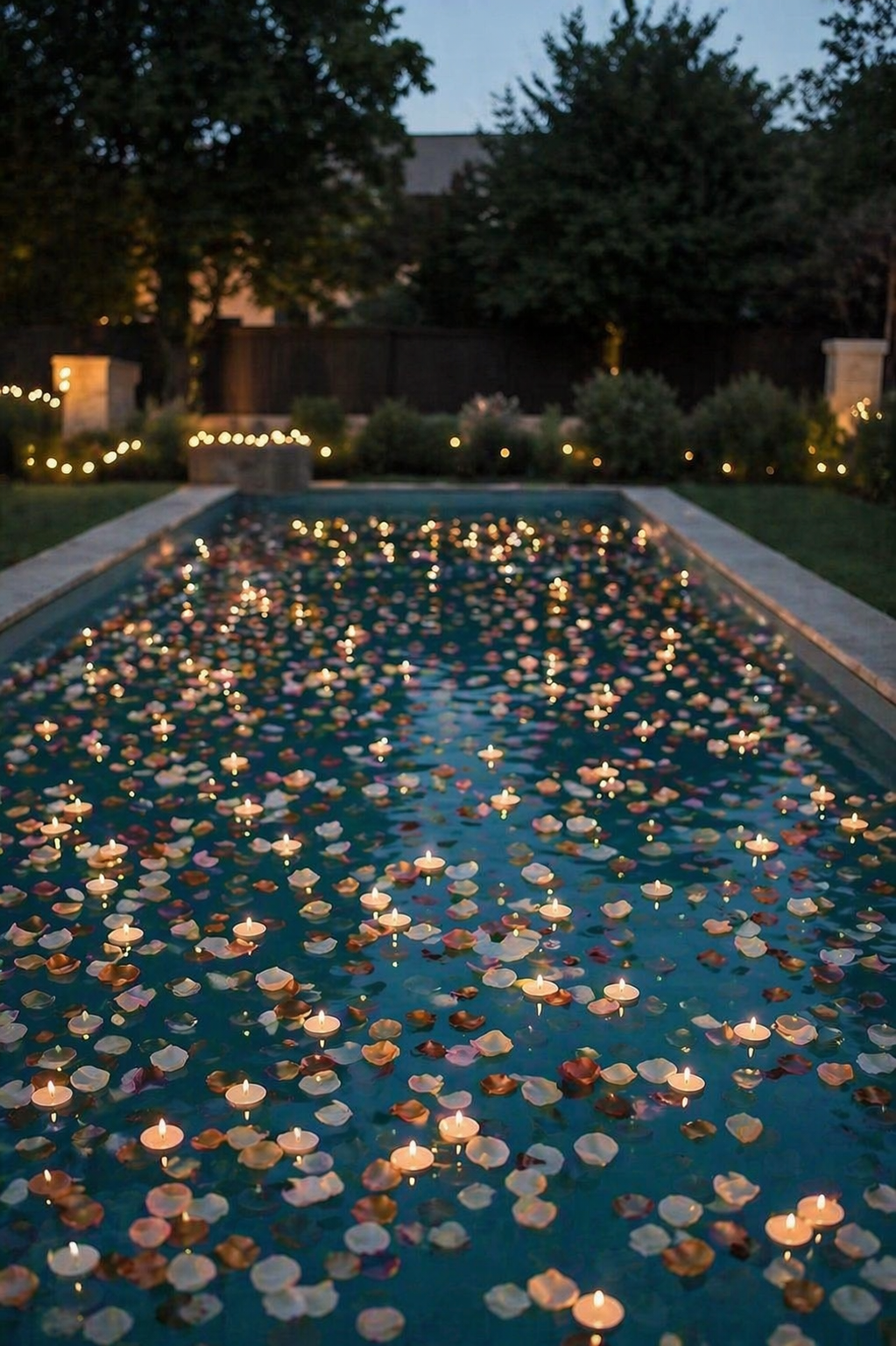 19 Unique Decorative Garden Lighting Ideas That Will Leave Everyone in Awe (#4 Will Blow Your Mind!) - 6. Floating Pool Lights 1