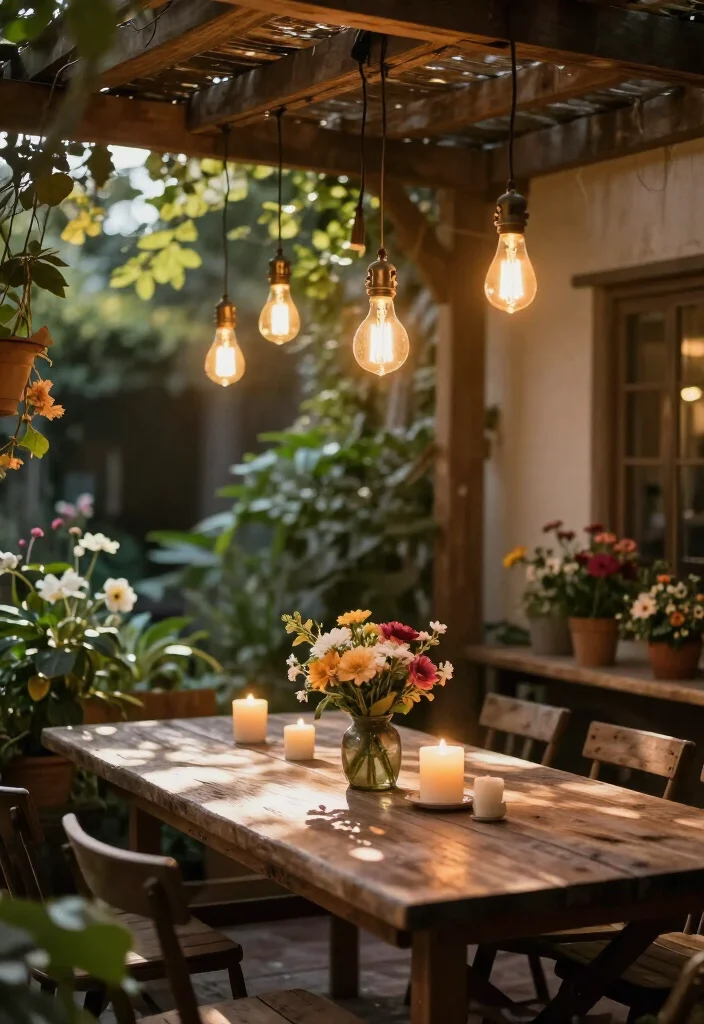 19 Unique Decorative Garden Lighting Ideas That Will Leave Everyone in Awe (#4 Will Blow Your Mind!) - 9. Vintage-Inspired Edison Bulbs 1
