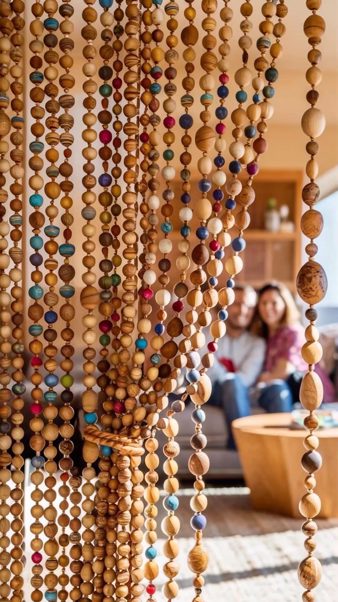 20 Bamboo Beaded Curtain Partitions to Give Your Home a Sustainable Upgrade! - 17. Kid-Friendly Spaces with Bamboo Beaded Curtains 1
