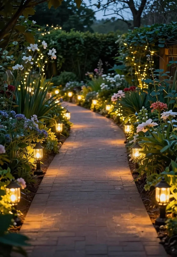 20 Magical Backyard String Lights Ideas to Transform Your Outdoor Space (You Won't Believe #12!) - 4. Pathway Illumination 1